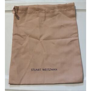 Stuart Weitzman Pink Accessories Shoe Bag Drawstring “11x13.5”Travel Tote